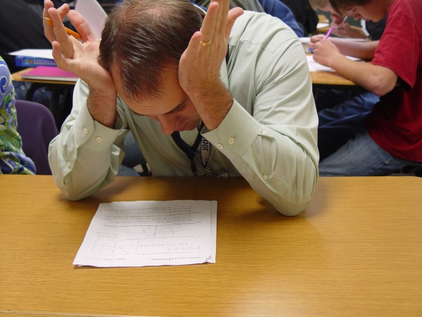 Late night studying not just for students:ALHS teacher Kevin Gentz is back to school