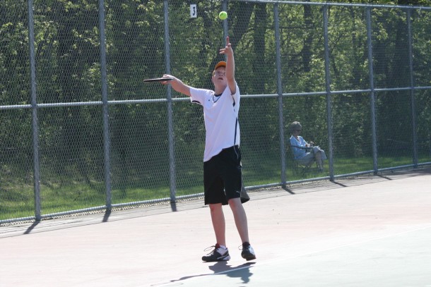 Racket Prodigy: 8th grade  student on tennis  varsity