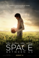 Official poster for "The Space Between Us"