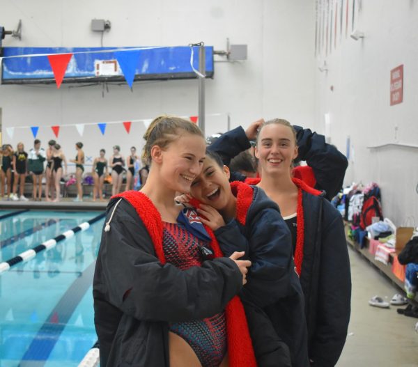 Emery Brouwers (Senior), Hatty Adams (Senior), and Hannah Barclay (Senior)