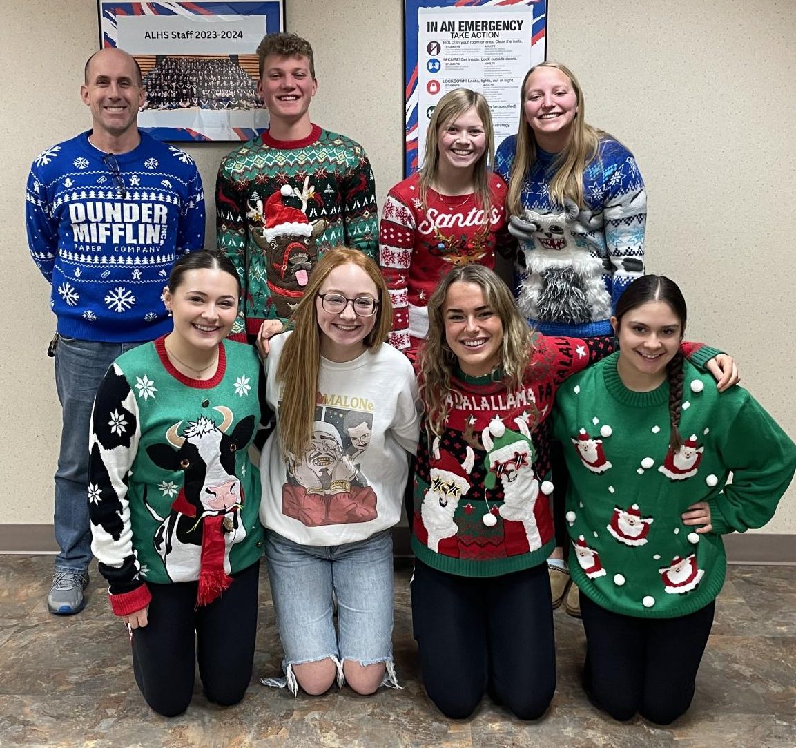 Kevin Gentzs Calculus class (ugly sweaters)