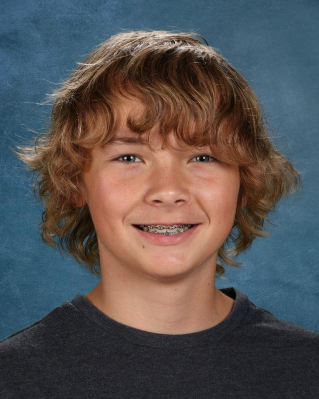 Eighth Grader Ethan Brownlee