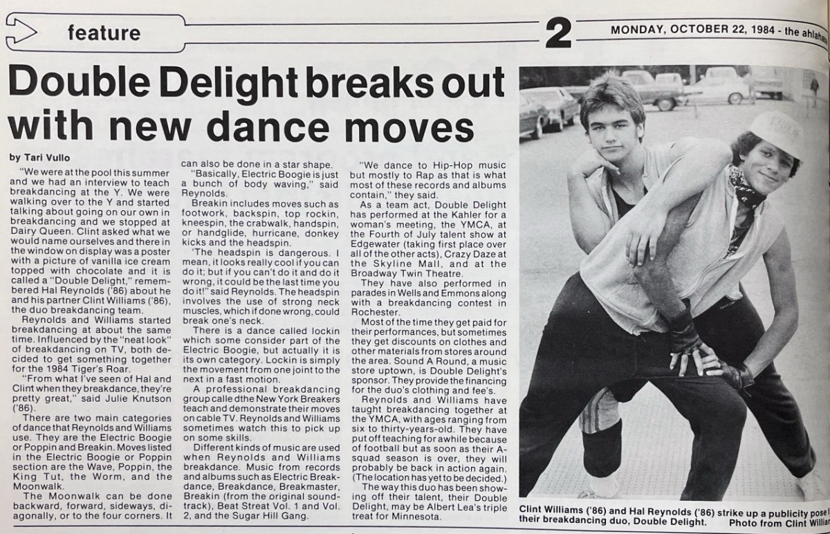 Hasa Throwback: Breakdancing Duo